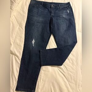 20W Venezia Women's Dark Wash Skinny Jeans